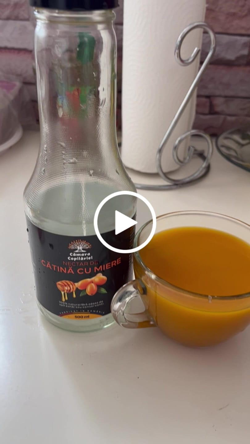 Customer video review of Nectar de Cătină cu Miere - 500ml