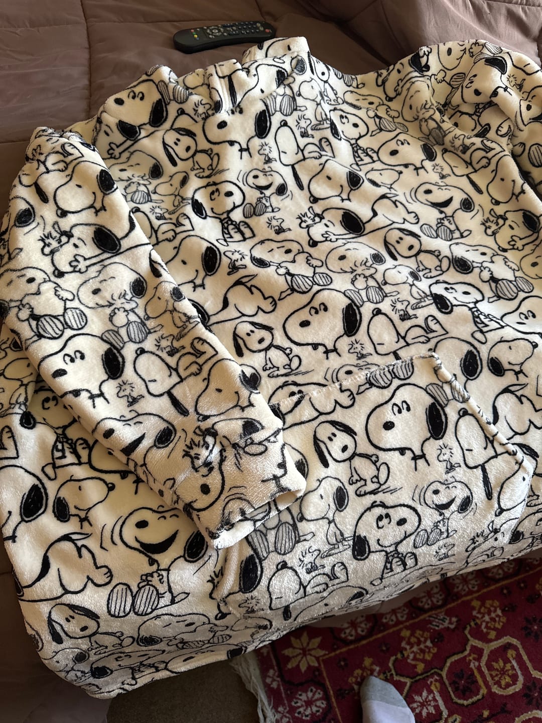 Customer photo review of Sudaderota Snoopy Oficial