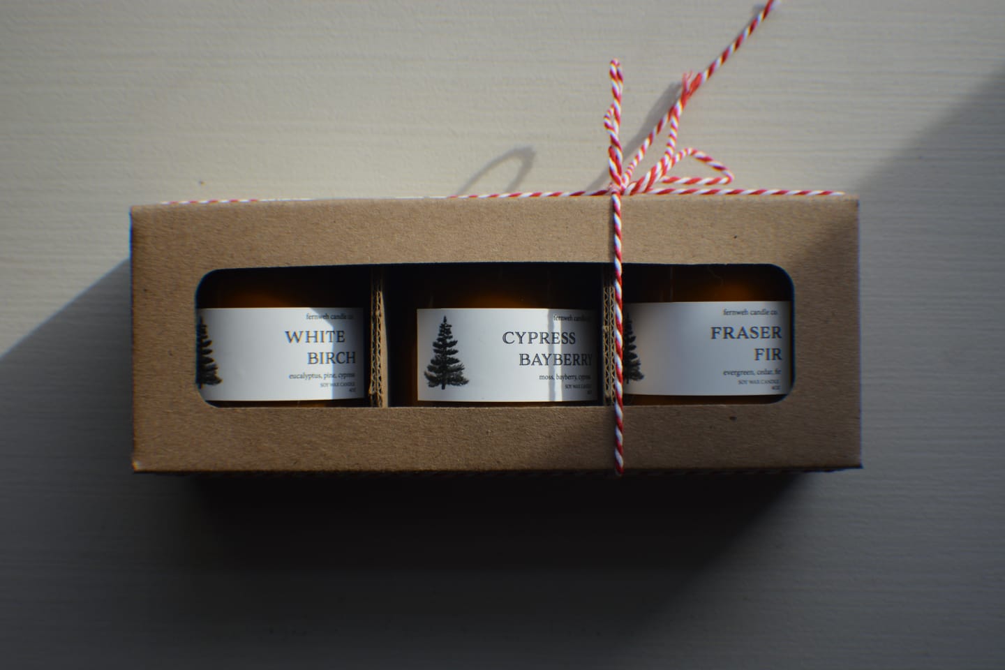 Customer photo review of 4 oz Straight Sided Glass Jar 3-Pack Retail Box™