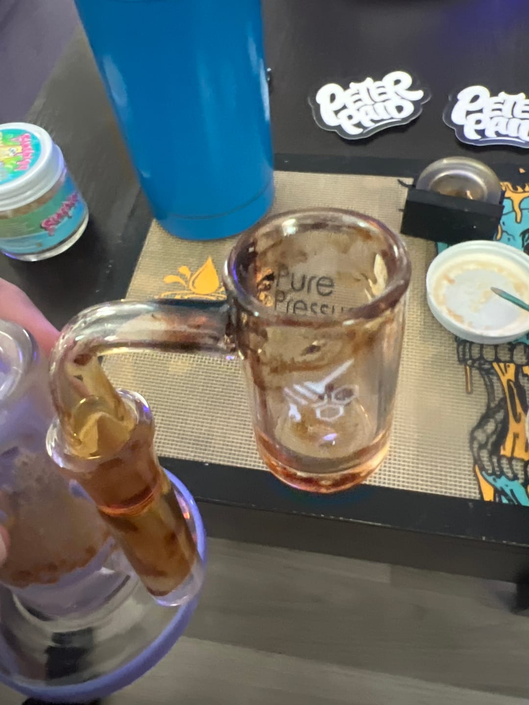 Customer photo review of WHIRLWIND QUARTZ BANGER - 90° DEGREE | YL