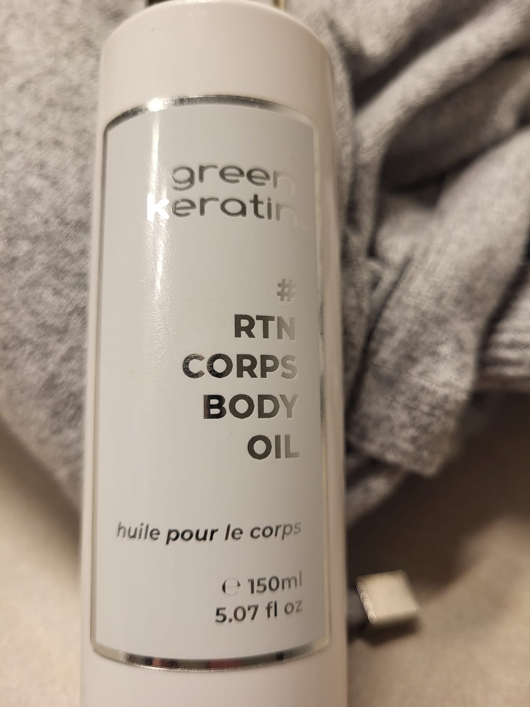Customer photo review of #RTN 0.5% - Huile pour corps