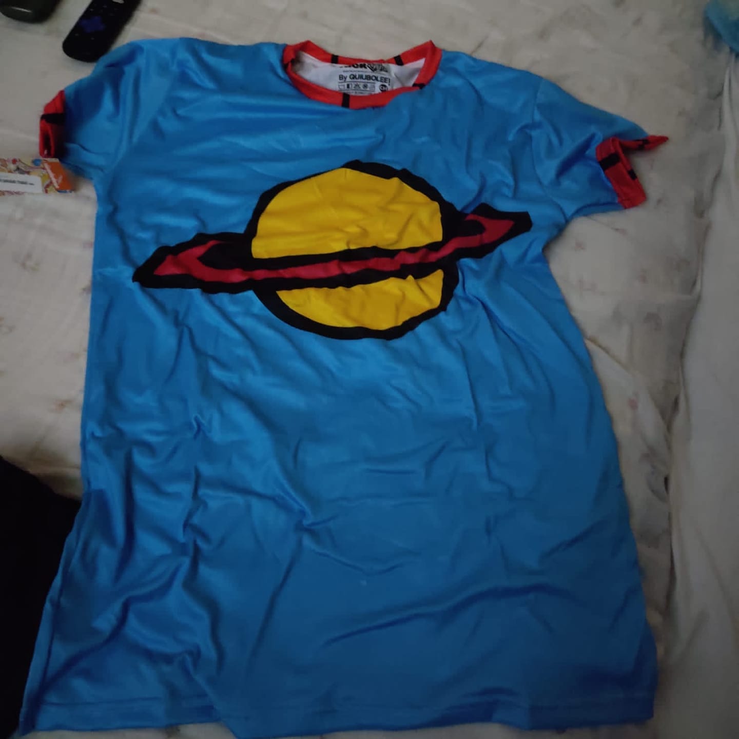 Customer photo review of Playera Pijama Carlitos Planet