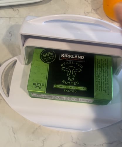 Customer photo review of Butterie, The Flip-Top Butter Dish