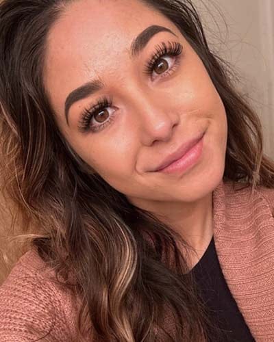 Customer photo review of Vippe Extensions Startsæt (Natural)