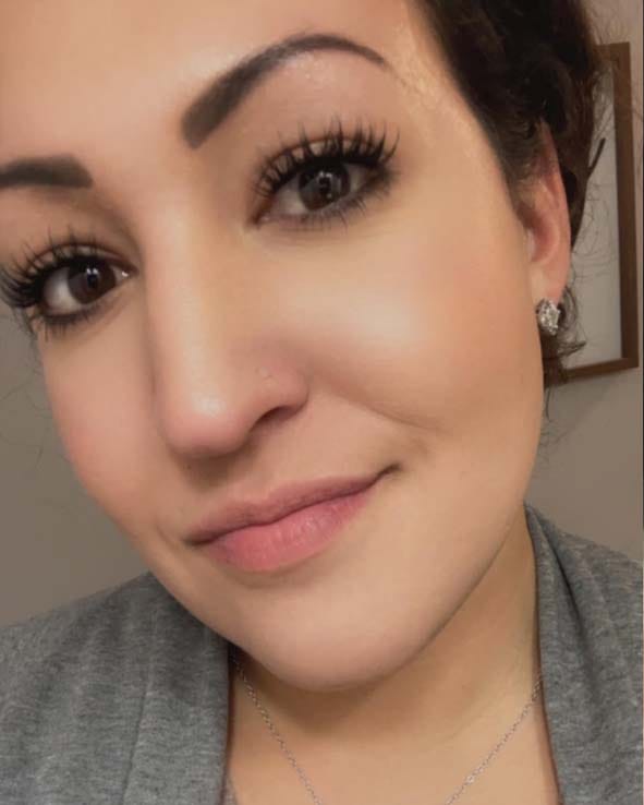 Customer photo review of Vippe Extensions Startsæt (Natural)