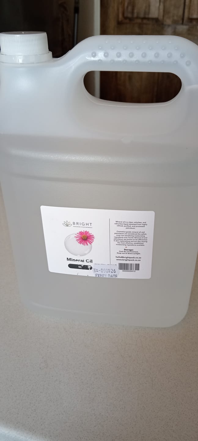 Customer photo review of Mineral Oil