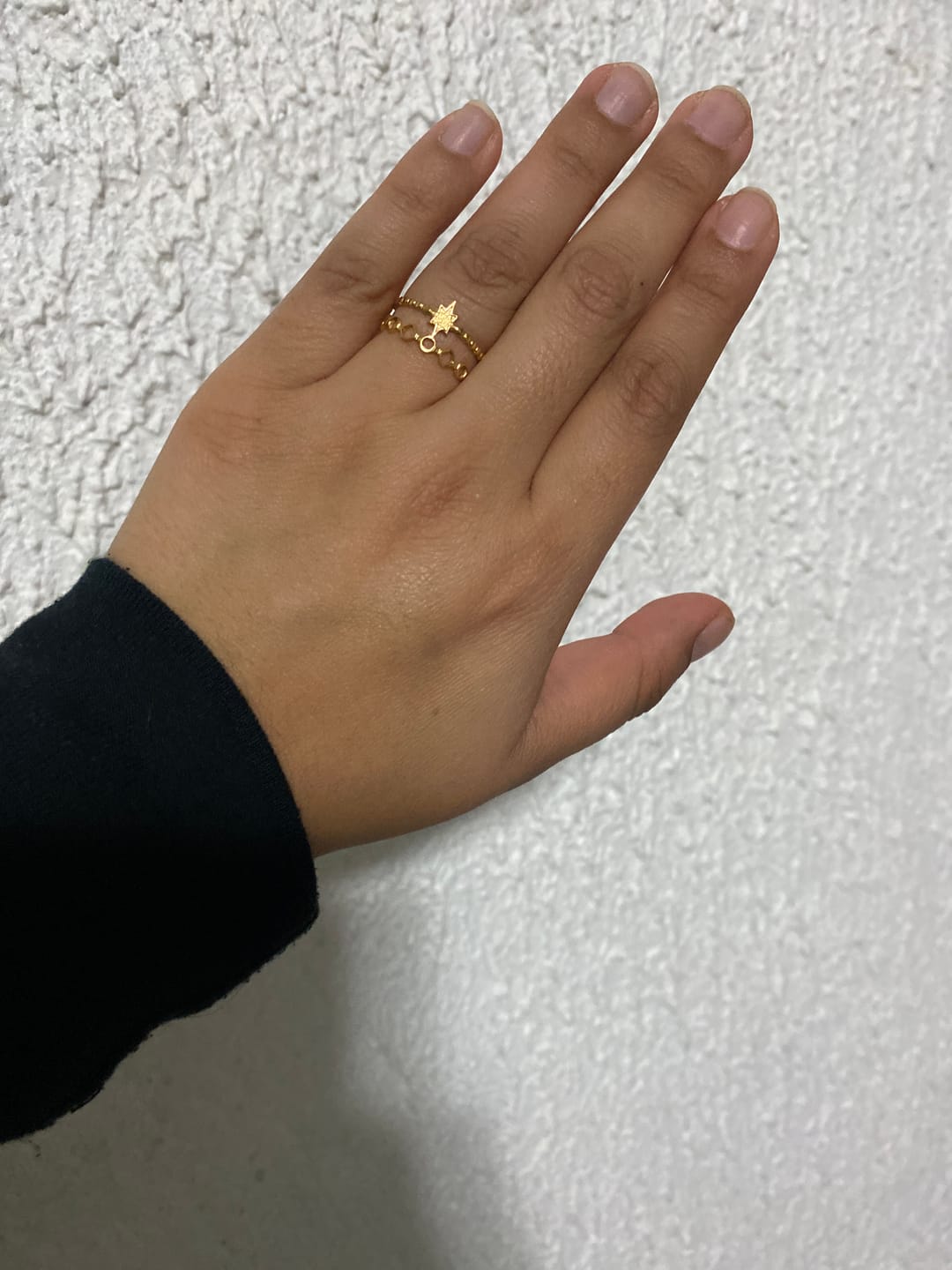 Customer photo review of Anillo Ajustable Star