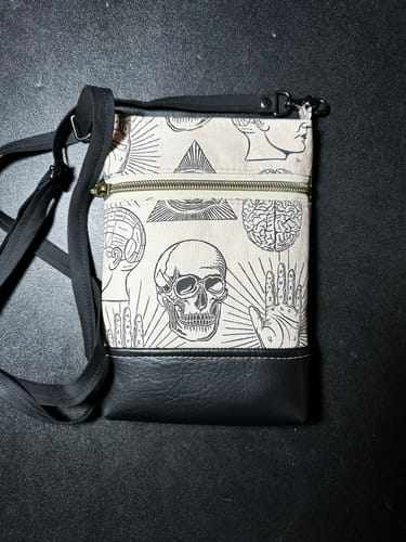 Customer photo review of Wanderlust Phone Bag Pattern