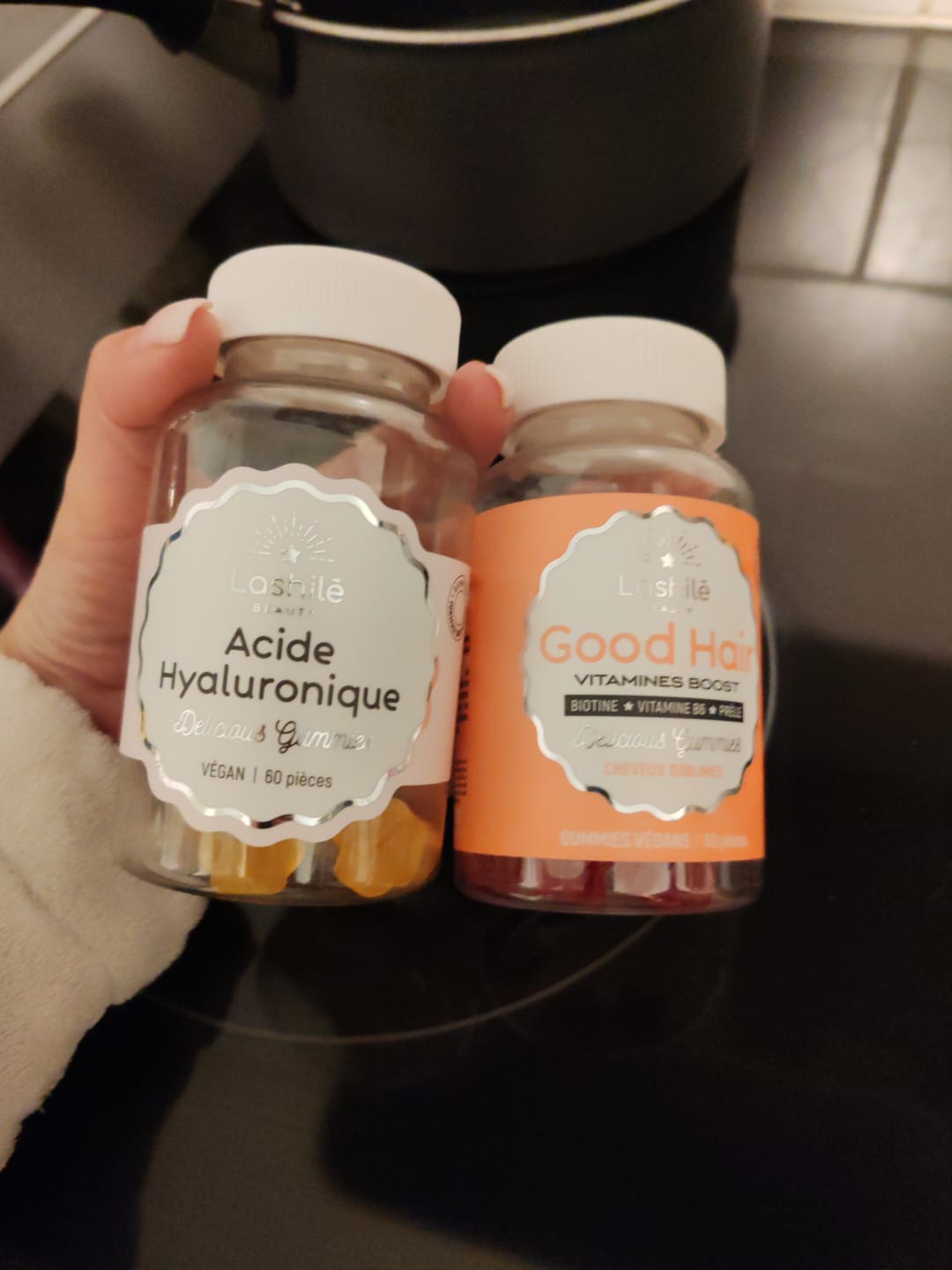 Customer photo review of Acide Hyaluronique - 1 mois