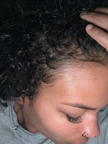 Customer photo review of Hair Growth Potion - Extra Strength