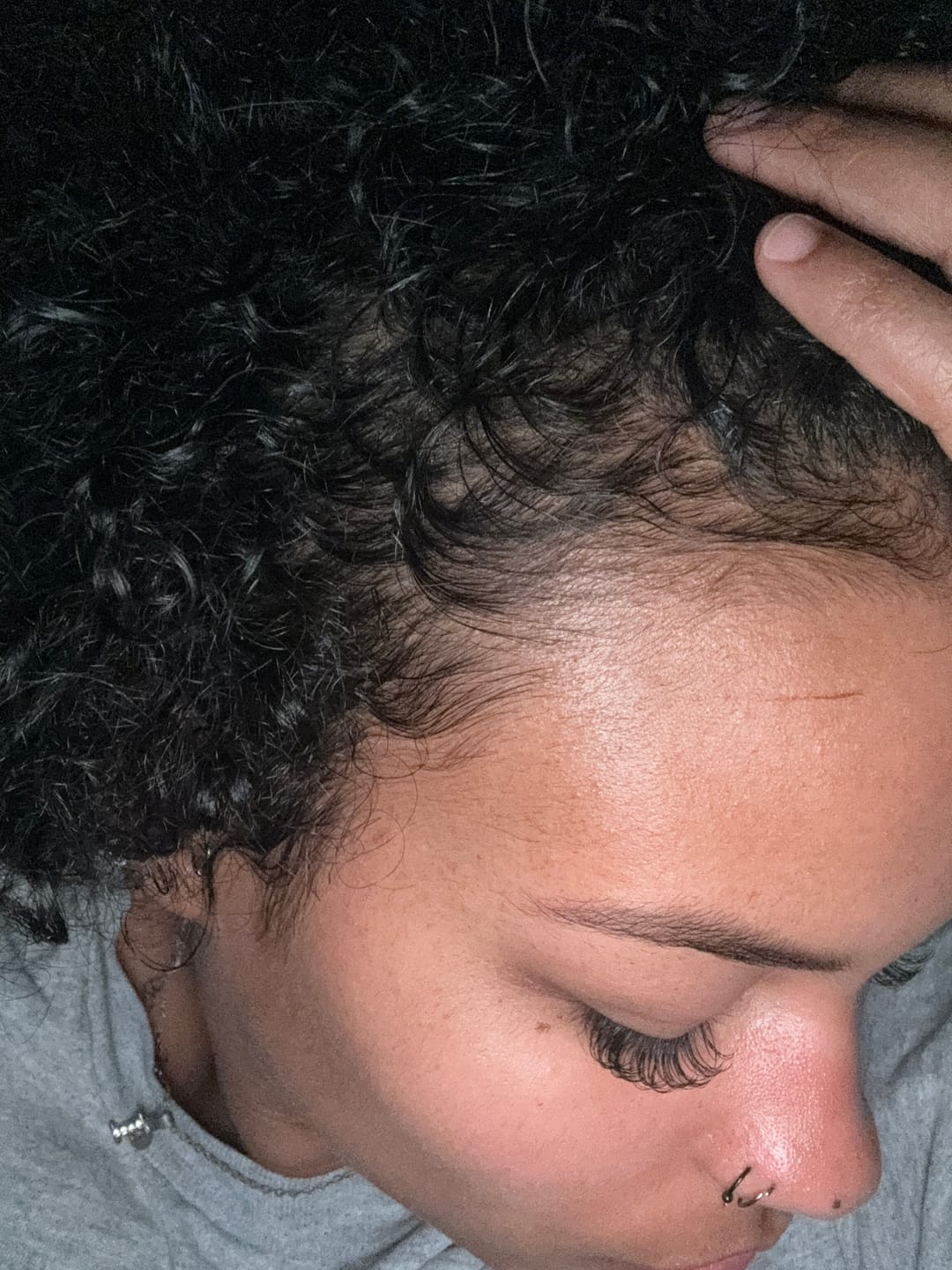 Customer photo review of Hair Growth Potion - Extra Strength