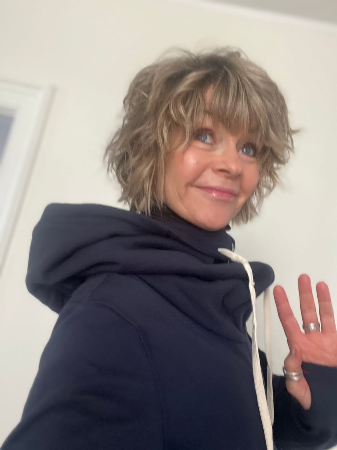Customer photo review of THE CASEY FLEECE