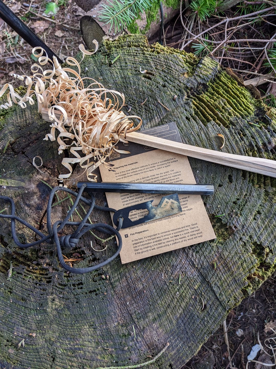 Customer photo review of Hive Fire Starter™ | Hexagonal Rod