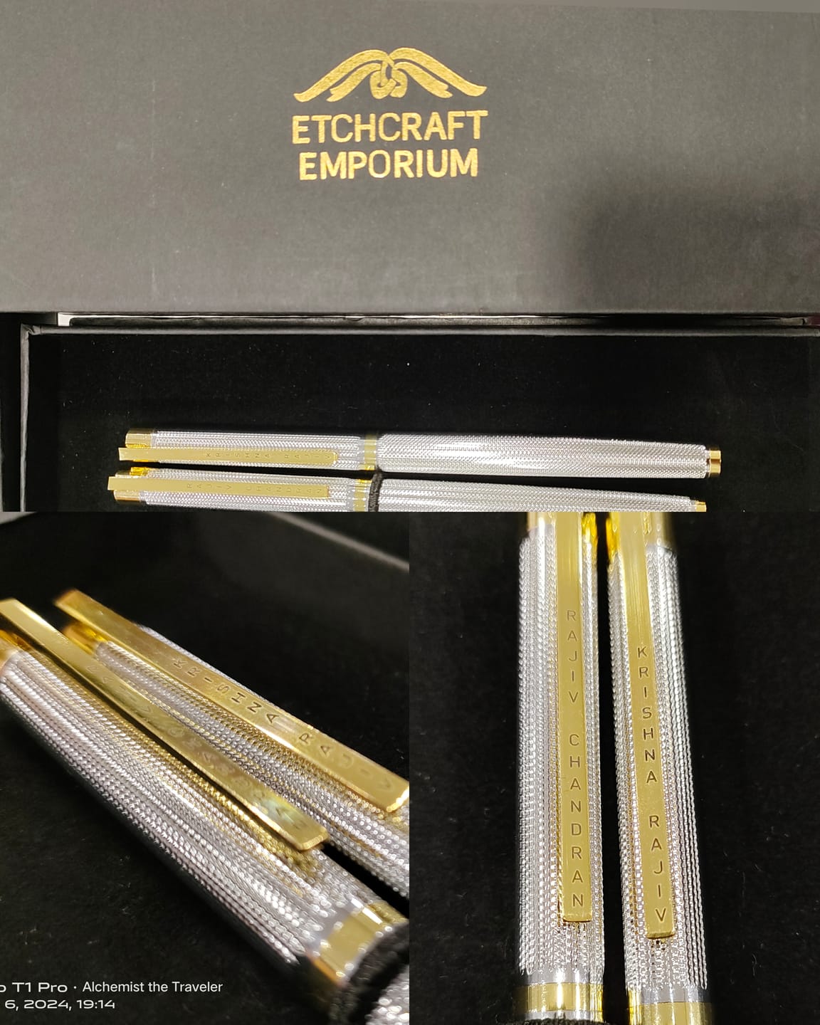 Customer photo review of Personalised Name Pen