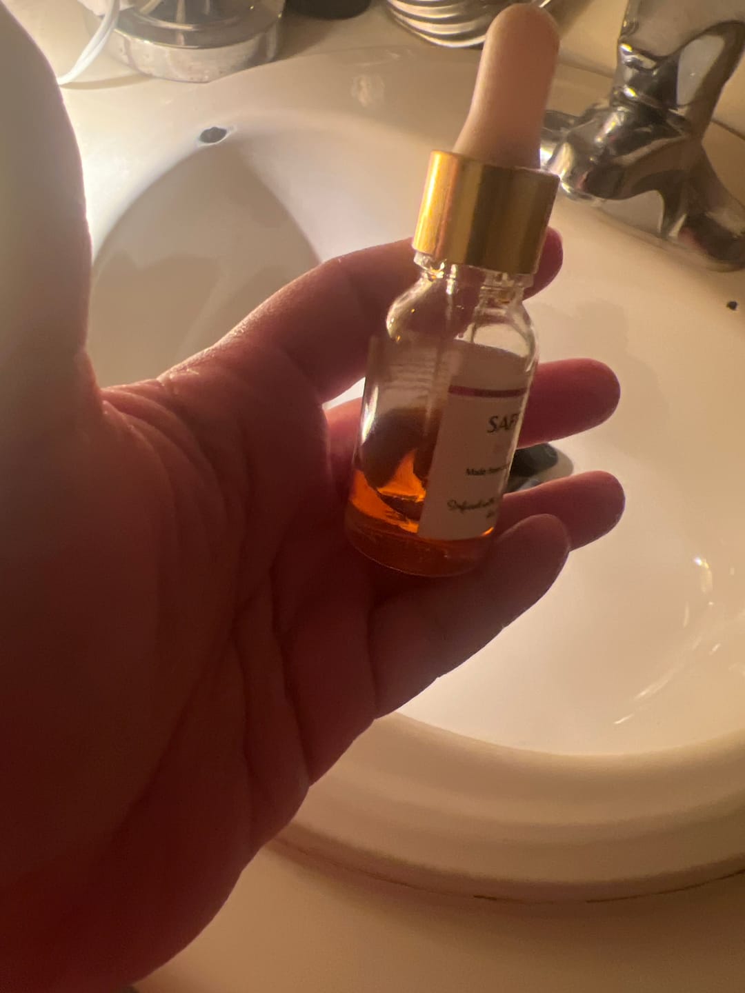 Customer photo review of Kumkumadi Oil