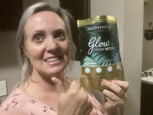 Customer photo review of Glow From Within Collagen