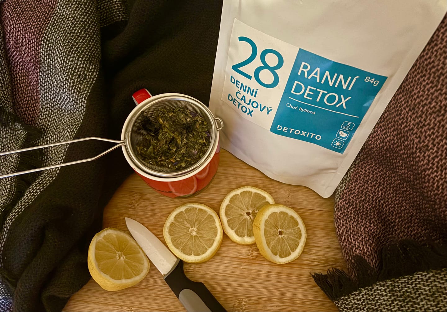 Customer photo review of Detoxikační čaje (28 denní balíček)