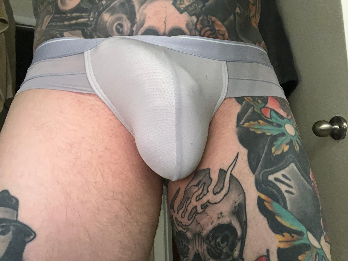 Customer photo review of 3 Pack Comfy U Convex Pouch Briefs For Men