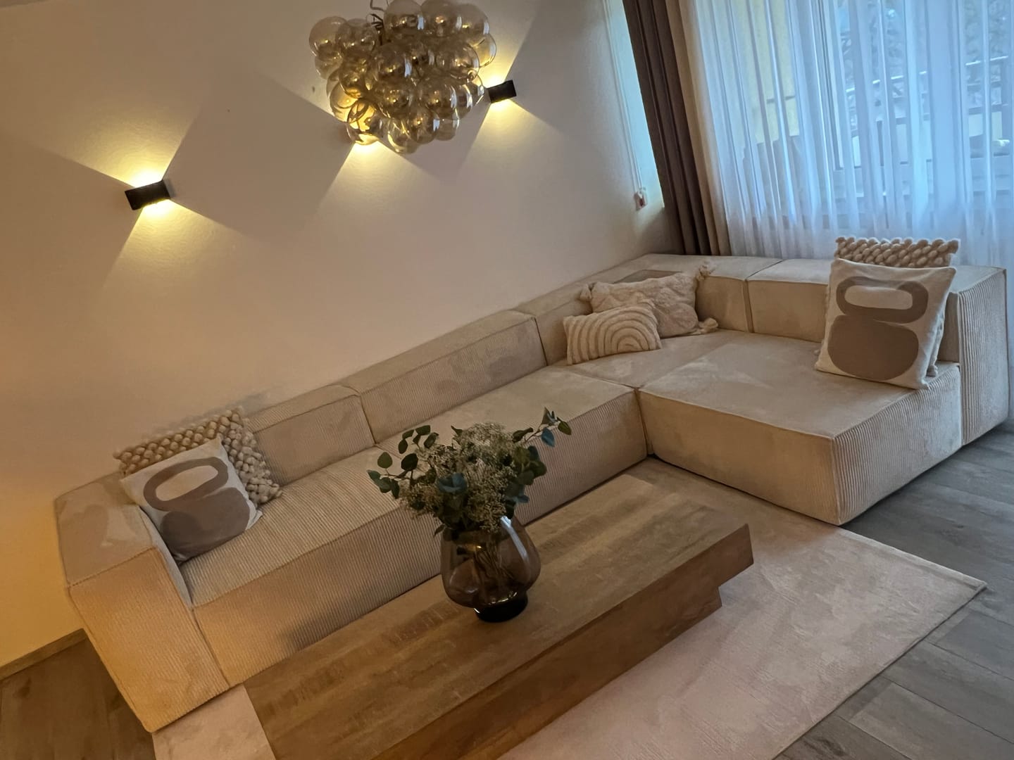 Customer photo review of Modulares L Ecksofa Sewilla