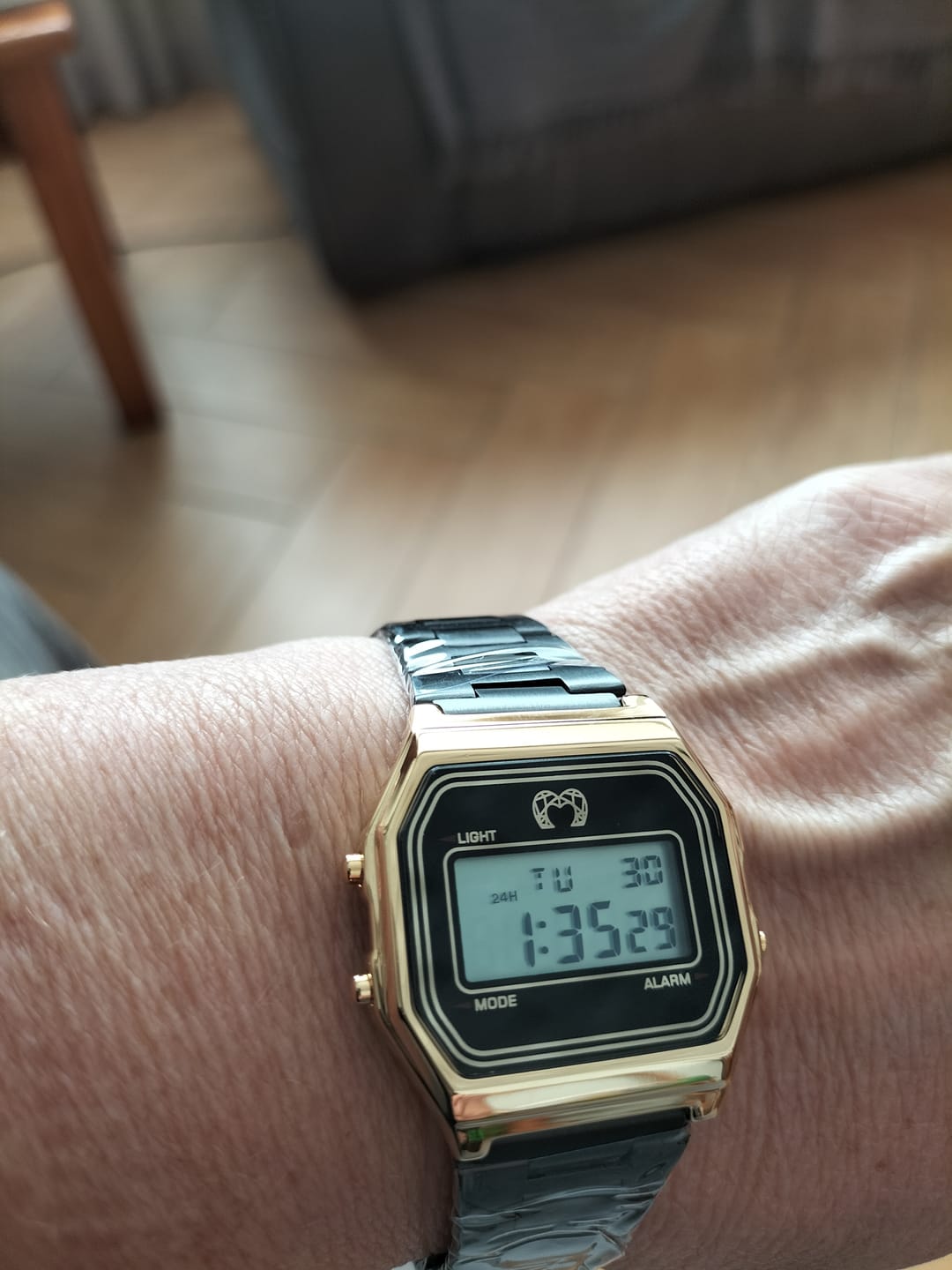 Customer photo review of Reloj Digital Vintage ~ BlackGold