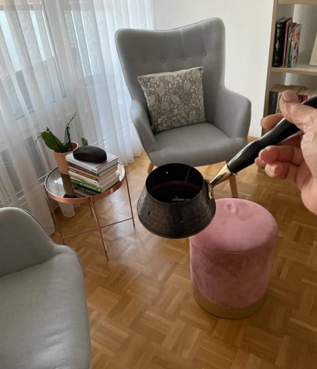 Customer photo review of Klasik Bakır Tütsülük