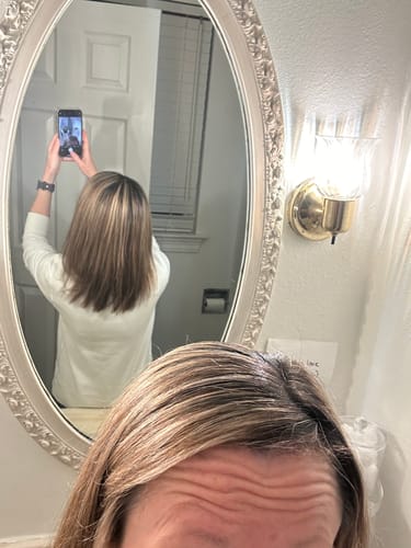 Customer photo review of NOURISHING Shampoo