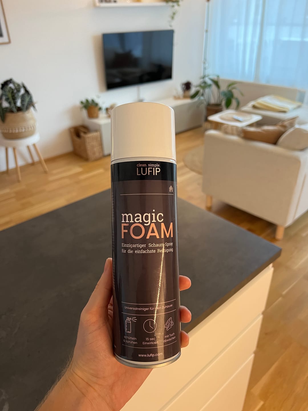 Customer photo review of Magic Foam-Set