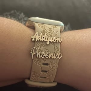 Customer photo review of Apple Watch Band Charms