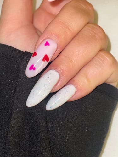 Customer photo review of Gel polish "Didier Lab", Unicorn, Milkshake 10 ml