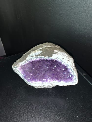 Customer photo review of Large Uruguayan Amethyst Geode- D