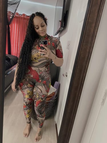 Customer photo review of Coi Jumpsuit