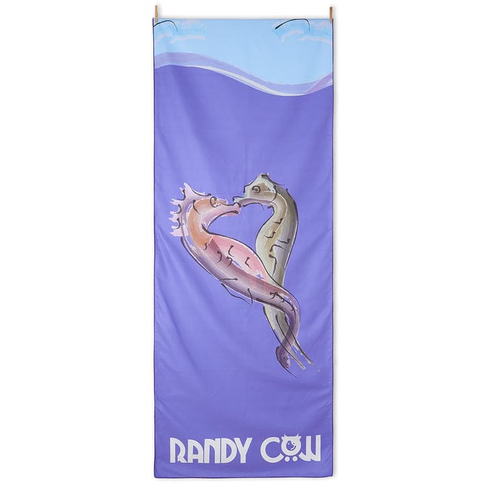 Customer photo review of Seahorses - Quick Drying Microfibre Towel