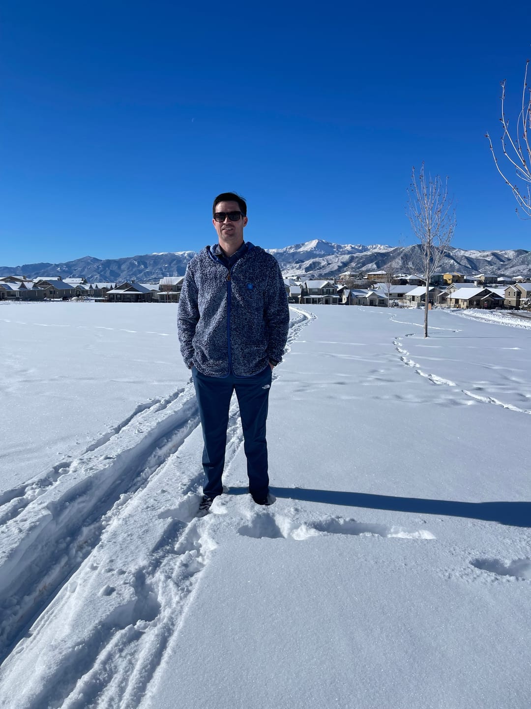 Customer photo review of Reversible Sherpa Full Zip Hoodie