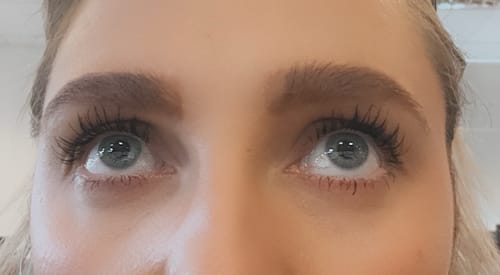 Customer photo review of iGlow Lash Maximizer - Lash Serum, 3 ml