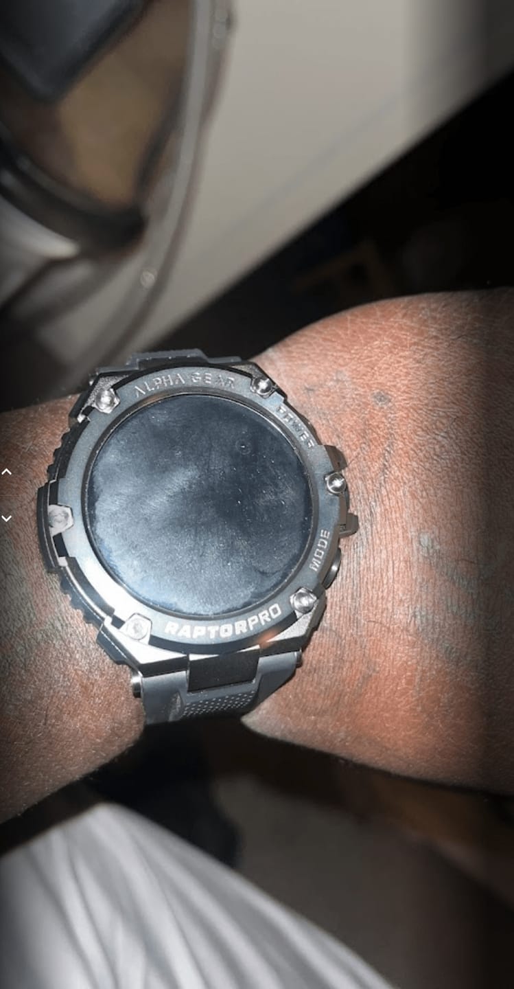Customer photo review of Raptor PRO Watch