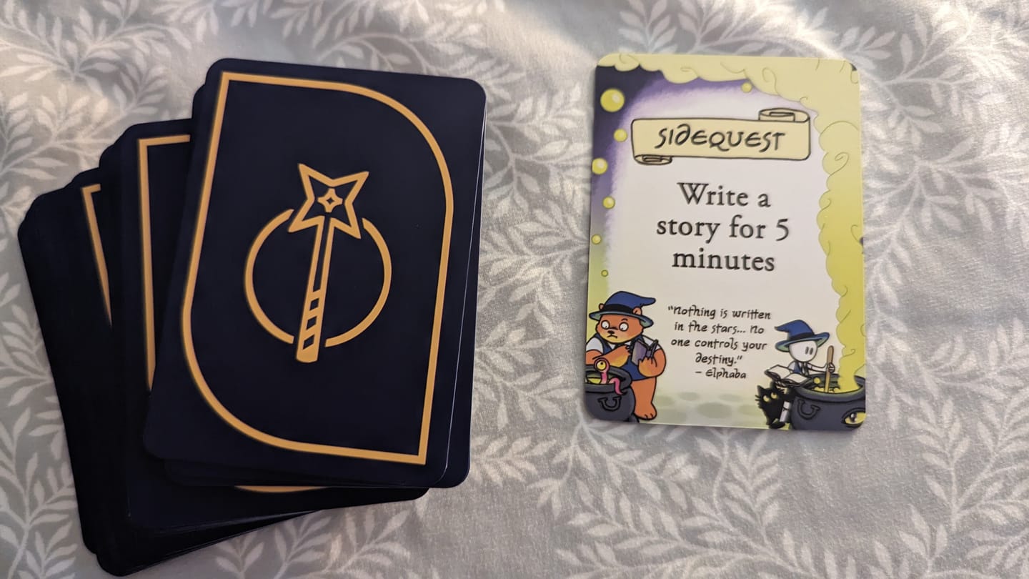 Customer photo review of Istoria Magic Academy - SideQuest Deck