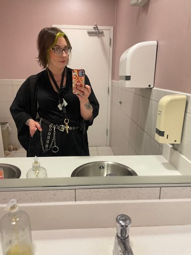 Customer photo review of Long Belt Adornment