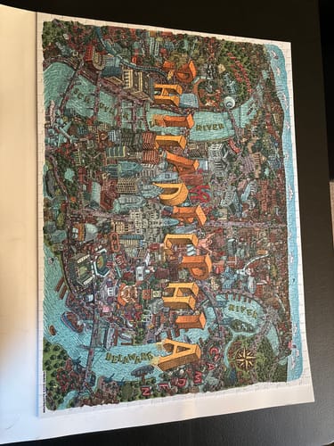 Customer photo review of Philadelphia | 1000 Piece Puzzle