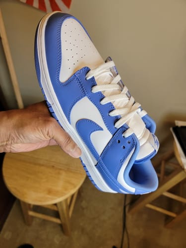 Customer photo review of Dunk Low 'Polar Blue'