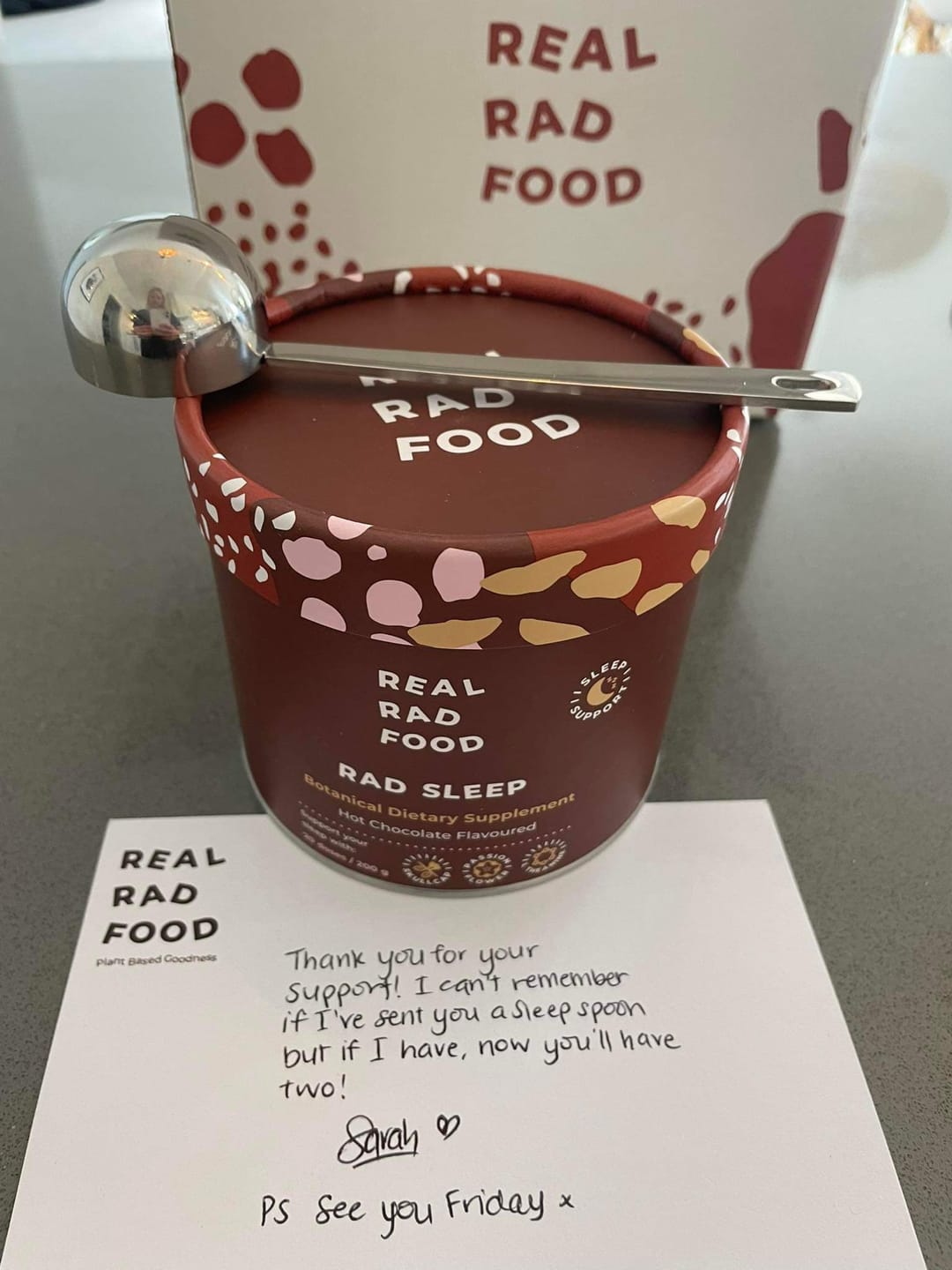 Customer photo review of Rad Sleep