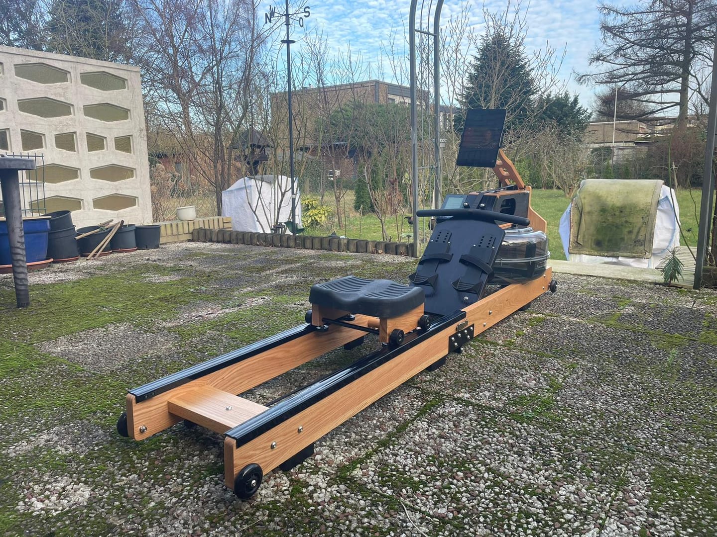 Customer photo review of ANHOR Power-Rower X-720E - Premium Wasser-Rudergerät