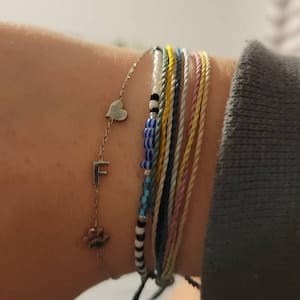 Customer photo review of Paw Letter Bracelet