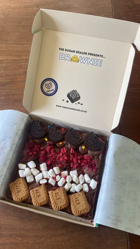 Customer photo review of Vegan brownie