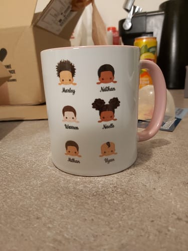 Customer photo review of Jusqu'à 9 Petits-Enfants