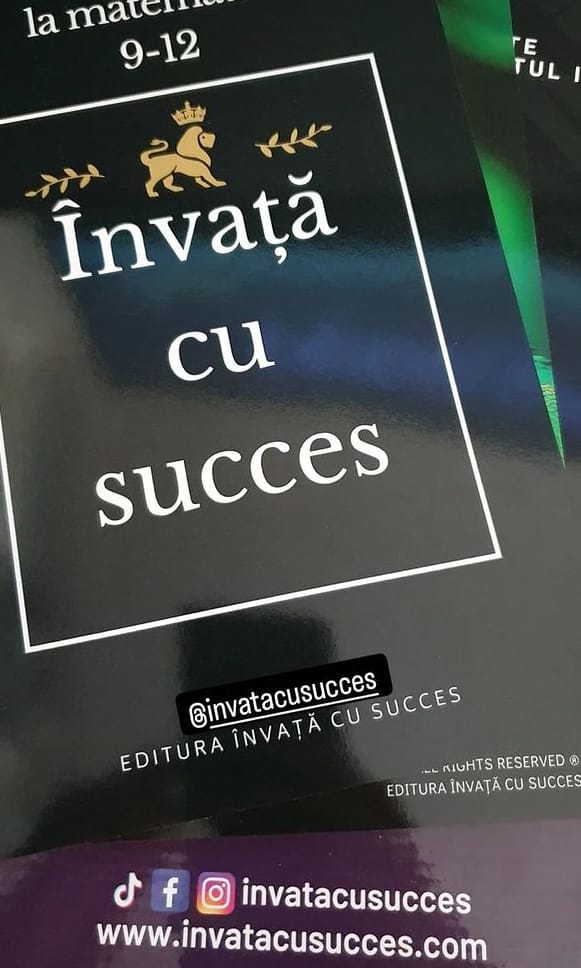 Customer photo review of Învață cu succes - Pachet Bacalaureat | Română + Matematică + Biologie 9-10