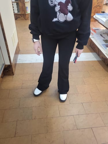 Customer photo review of Pantalone a zampa viscosa