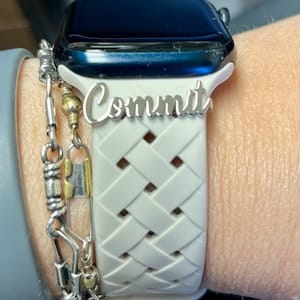 Customer photo review of Apple Watch Band Charms