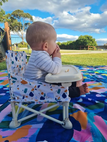 Customer photo review of Charlie baby chair v2