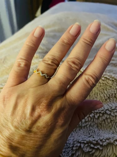 Customer photo review of Bague Ajustable - À ma soeur - Je serai toujours à tes côtés (Edition limitée)