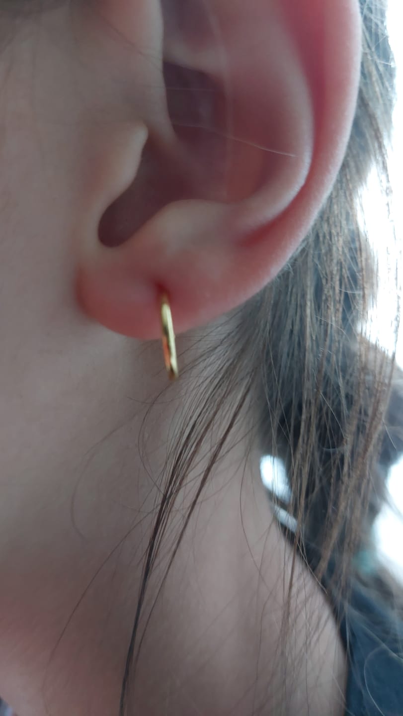 Customer photo review of Pendientes Aretes